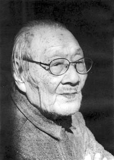钟敬文先生肖像